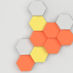 Hexagon wall brick mold - madmolds -