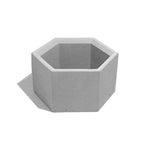 Hexagonal flower-pot silicone mold - madmolds - silicone mold