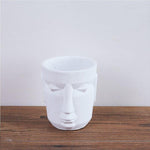 "Maska" Flowerpot silicone mold - madmolds -