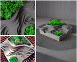 Micro landscape silicone mold - madmolds - silicone mold