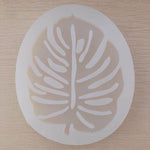 Monstera leaf concrete tray mold - madmolds -
