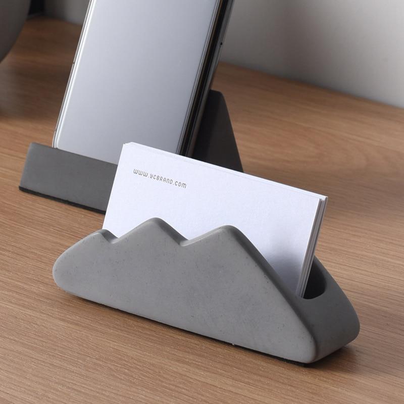 Mountain design business card holder mold