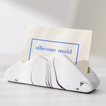 Mountain design business card holder mold - madmolds -