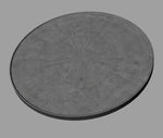 North round concrete table mold - madmolds - silicone mold