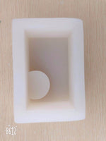 Rectangle candlestick silicone mold