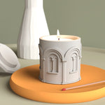 "CJ25" Candle jar silicone mold