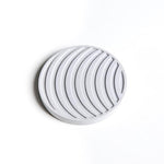 Wavy concrete cup coaster silicone mold - madmolds - silicone mold